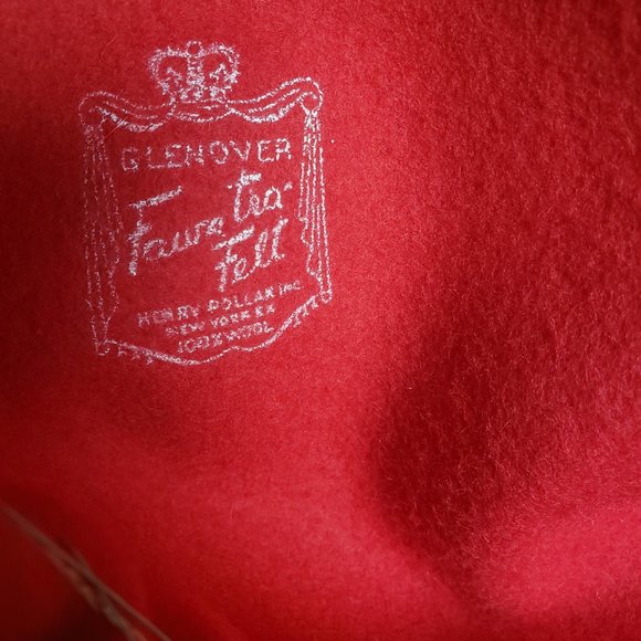 Vintage Clover Lane Felt Hat with Ribbon Trim - Picture 11 of 13